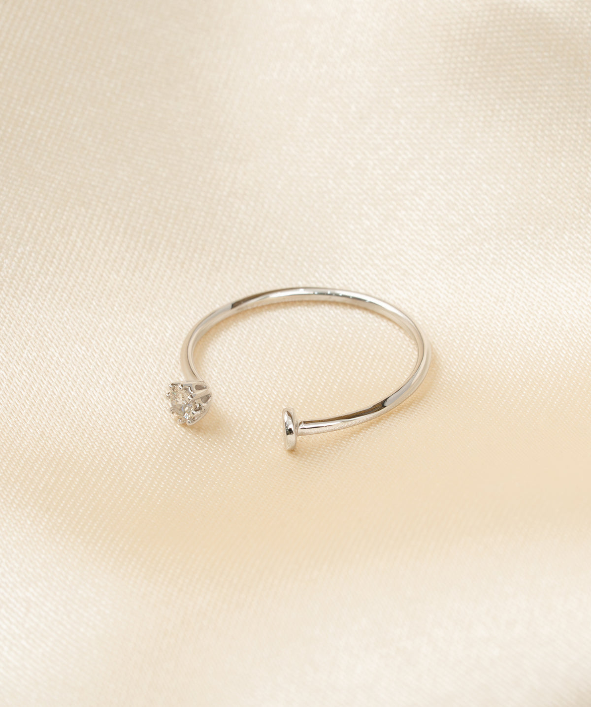 Open Cuff Diamond Ring (SP157)