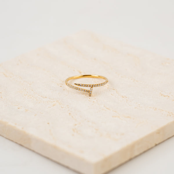 Open Wrap Diamond Ring (SP196)