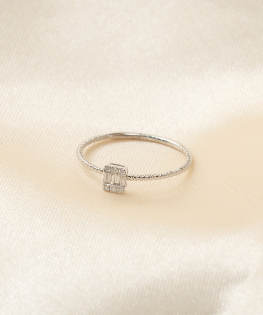 Baguette Cluster Ring (FP137)