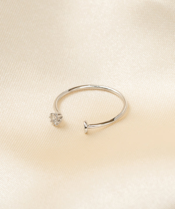 Open Cuff Diamond Ring (SP157)
